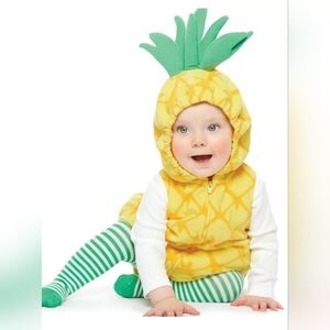 NWT Carter's Pineapple Halloween Costume BABY 3-6 Months Brand NEW So Cute!!